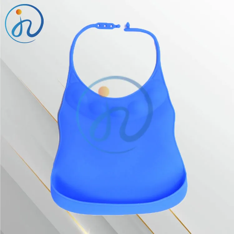 newborn infant solid silicone bib