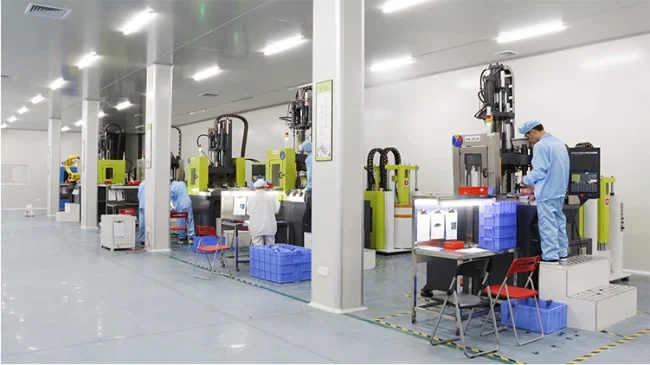 the clean room for lsr parts production