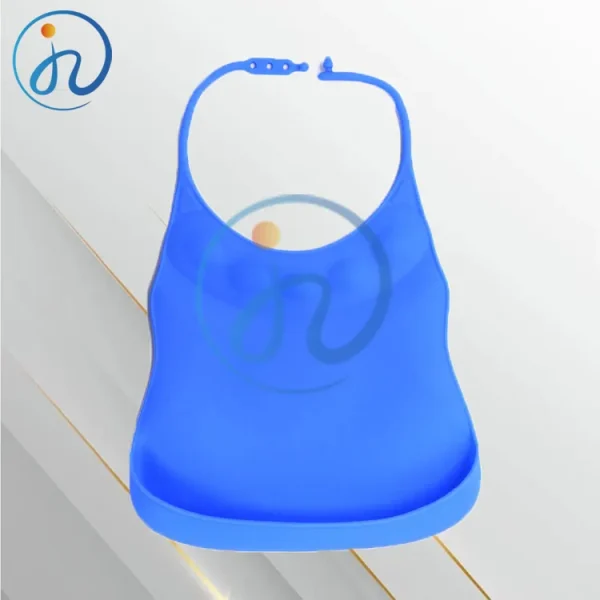 Custom Silicone Baby Bibs for Toddlers by LSR Injection Molding