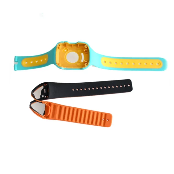 silicone rubber watch belt customized by silicone overmolding manufacturer