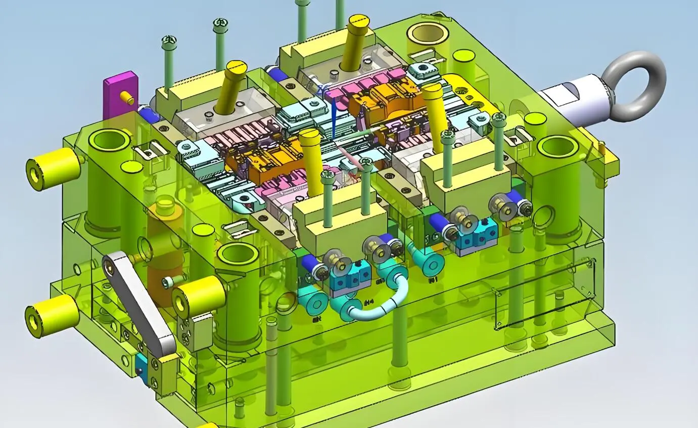 mode design in silicone injection molding