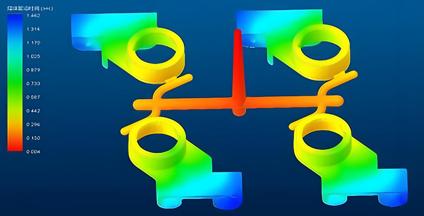 moldflow of lsr injection molding