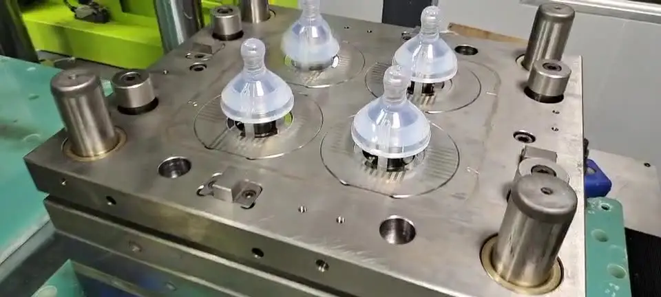 baby nipple by lsr injection mold manufacturing