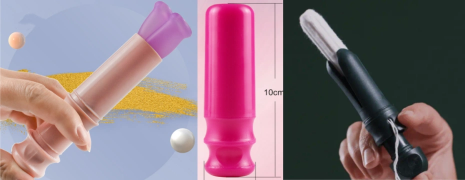 Silicone Tampon Applicators