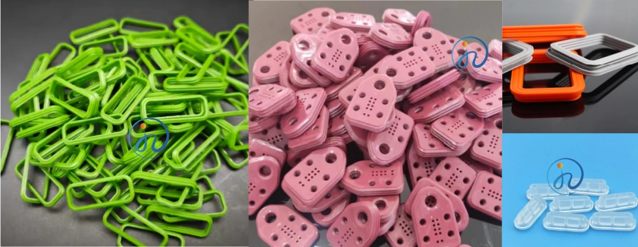 LSR automotive component demonstrating excellent flexibility and vibration dampening