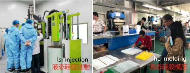 Liquid Silicone Rubber Injection Molding vs. High-Consistency