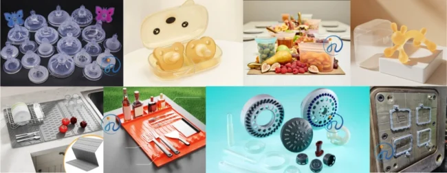 Typical Applications of food grade liquid silicone rubber