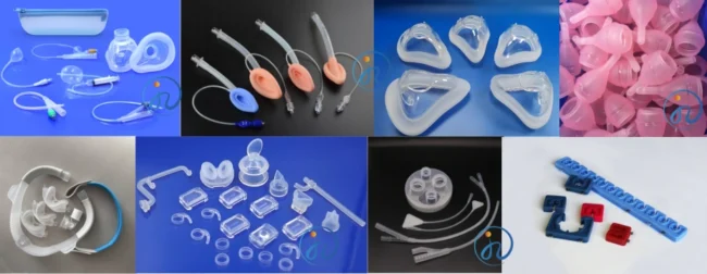 Typical Applications of soft medical grade silicone