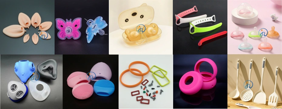 Applications of Colored LSR and Rubber Products