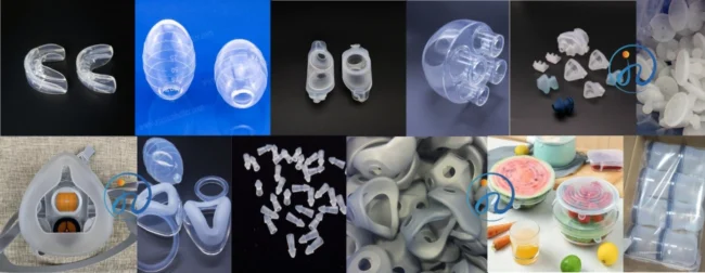 LSR molded components manufactured