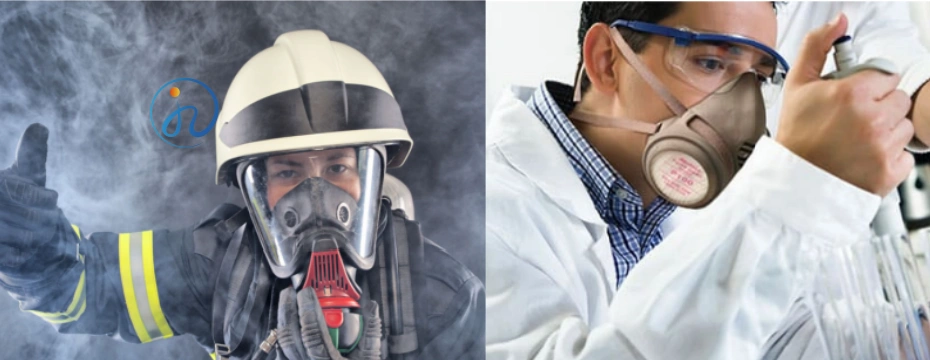 Reusable silicone half mask respirators