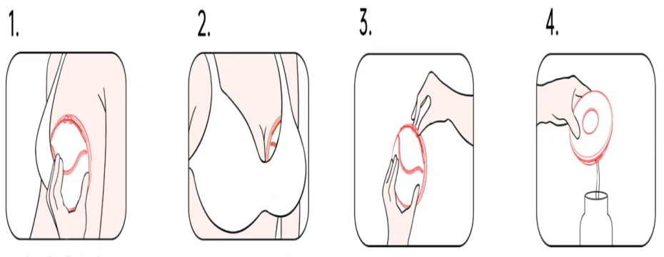 How to Use a Silicone Breast Milk Storage Collector