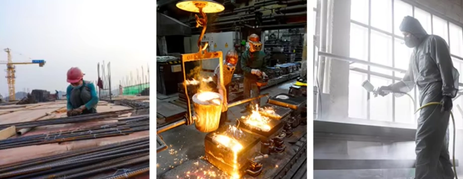 Key Applications of Silicone Gas Mask Respirators