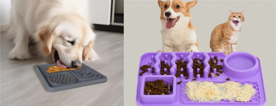 Suction Cup Folding Pet Food Placemat